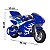 Mini Moto Speed Infantil 49cc Motor 2t 40km/h Até 60kg Azul - Imagem 2