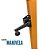 Ombrelone Lateral Suspenso Estrutura Madeira 3m Gigante Manivela Jardim Importway Iwoblm-300 Cor Preto - Imagem 6