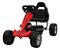Kart Infantil A Pedal Quadriciclo Radical 4 Rodas Cor Vermelho - Imagem 1