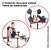 Banco De Supino Musculação Dobrável Academia Ajustável Forte - Imagem 8