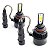 Par Lâmpadas LED Code Tech One HB4 9006 6000K Luz Branca 3000 Lúmens 12V e 24V Carro Efeito Xenon - Imagem 4