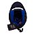 Capacete Moto Fechado GTN Fox Grafite/Cinza Viseira Cristal Inmetro Tamanhos 56  - FW3 - Imagem 4