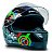 Capacete Para Moto FW3 GT Turbo Fechado Preto Tamanho 56 Com Narigueira Viseira Transparente - Imagem 4