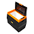 Geladeira Automotiva Portátil Black 35Litros Preta/Laranja p/Caminhão Motorhome Barco 12/24V -Elber - Imagem 3