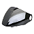 Viseira Capacete Aberto Moto compatíveis com Fw3 X Open Agv Blade e ASX Cromada 4001 - RS4 - Imagem 1