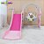 Playground 3 Em 1 Rosa Escorregador, Balanço, Cesta Urso Rosa Importway - Imagem 3