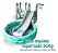 Playground 4x1 Balanço Escorregador Piscina De Bolinha Cor Verde Importway - Imagem 5