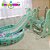 Playground 4x1 Balanço Escorregador Piscina De Bolinha Cor Verde Importway - Imagem 10