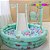 Playground 4x1 Balanço Escorregador Piscina De Bolinha Cor Verde Importway - Imagem 9