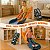 Playground Infantil 4x1 Escorregador Cesta Telescópio Laranja Espaço Multifuncional Importway - Imagem 5
