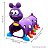 Túnel Centopeia Infantil Playground Desmontável Lúdico Cor Roxo - Imagem 3