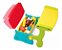 Mesinha Infantil 3 Em 1 Mesa Banco Baú Importway Colorida - Imagem 2