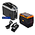Kit Geladeira Portátil  12/24V 18L ou 35L + Conversor 12V 8A p/ Caminhão, Viagens e Camping - Elber - Imagem 1