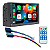 Kit MP5 7” E-Tech Light Touch com CarPlay Android Auto Bluetooth Espelhamento+Câmera de Ré Universal - Imagem 10