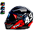 Capacete para Moto FW3 Modelos Aberto X Open Up 43 ou Fechado GTX 43 Várias Cores e Tamanhos - FW3 - Imagem 5