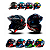 Capacete para Moto FW3 Modelos Aberto X Open Up 43 ou Fechado GTX 43 Várias Cores e Tamanhos - FW3 - Imagem 13
