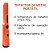 Detector De Metal Portátil Importway 9v Área Detecção 360° Cor Laranja - Imagem 7