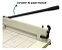 Guilhotina De Papel A3 Semi Industrial 433mm 400 Folhas Way - Imagem 4