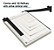 Guilhotina Base Em Aco 30 Cm Papel A4 Ate 10 Folhas C/trava - Imagem 3