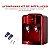 Bebedouro Refrigerado Agua Gelada Normal Garrafão 220v Vermelho - Imagem 4