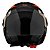 Capacete Moto Aberto New Liberty 3 Three Coyote Preto Fosco Tamanho 58 Pro Tork - Imagem 3