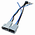 Chicote Plug Cabo Adaptador de Antena Linha Honda Fit Civic City Fit HR-V WR-V CR-V - Encaixe Redondo e Quadrado Expex - Imagem 2