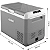 Geladeira Portátil 18L ou 50L c/Bluetooth 12/24V Ideal p/Viagem e Trailer Caminhão Motorhom - Élber - Imagem 3