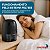 Desumidificador De Ar Ambiente Eletrico Antimofo 600ml Portátil C/ Led Importway Preto - Imagem 7