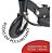 Patinete Elétrico Scooter 24v Bateria Homologada Por Inmetro Cor Preto Importway - Imagem 4
