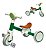 Bicicleta Equilibrio Sem Pedal Vira Triciclo Infantil Bebe - Imagem 1