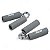 Kit De Treino Fitness Portátil Funcional Completo 4 em 1 Roda + Apoio + Corda + Hand Grip - Acte - Imagem 5