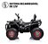 Quadriciclo Elétrico Importway 4x4 12v Com Controle Remoto Preto - Imagem 4