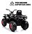 Quadriciclo Elétrico Importway 4x4 12v Com Controle Remoto Preto - Imagem 7