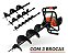 Perfurador De Solo 52cc Profissional 3 Brocas Extensor Incluso Profissional Importway - Imagem 1