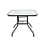 Conjunto Completo Acapulco Aço 4 Cadeiras + Mesa Jardim Área Externa + Ombrelone Guarda-Sol Cor Marrom - Mor - Imagem 9
