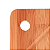 Tábua de Corte Madeira Retangular Bamboo 30x20cm para Cozinha Ideal para Preparar Alimentos - Mor - Imagem 5