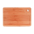 Tábua de Corte Madeira Retangular Bamboo 30x20cm para Cozinha Ideal para Preparar Alimentos - Mor - Imagem 2