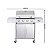 Churrasqueira A Gás Inox Gourmet Completa Com Kit Chapa Forno De Pizza Integrado E Defumador Moderno - Imagem 2