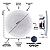 Kit Amplificador Som Ambiente Receiver Orion RC7000 + 4 Arandelas Embutir Full Range 55w RMS Branco- Leson - Imagem 9