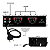 Kit Amplificador Som Ambiente Receiver Orion RC7000 + 4 Arandelas Embutir Full Range 55w RMS Branco- Leson - Imagem 5