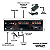 Kit Amplificador Som Ambiente Receiver Orion RC7000 + 4 Arandelas Embutir Full Range 55w RMS Branco- Leson - Imagem 6