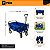 Carrinho Dobrável Portátil de Transporte Wagon Com Rodas Suporta até 80kg Ideal para Camping Praia Jardim e Viagem NTK - Imagem 6