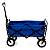 Carrinho Dobrável Portátil de Transporte Wagon Com Rodas Suporta até 80kg Ideal para Camping Praia Jardim e Viagem NTK - Imagem 3