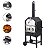 Forno De Pizza A Carvão Master Portátil Com 2 Grelhas E Kit De Acessórios Gourmet Para Área Externa - Imagem 1