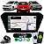 Central Multimídia 9 Polegadas Automotiva Compatível com Gol Saveiro Voyage G7 + Câmera Ré + Moldura - Imagem 1