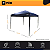 Gazebo Portátil One Touch Trixx 3x3m Azul Estrutura Resistente com Proteção UV para Praia e Eventos - Nautika - Imagem 4
