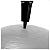 Bola de Pilates Yoga Treino Funciona 65cm Cinza Resistente Com Sistema Anti-Estouro Bomba de Ar Suportando 250kg - Acte - Imagem 6