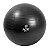 Bola de Pilates Yoga Treino Funciona 65cm Preto Resistente Com Sistema Anti-Estouro Bomba de Ar Suportando 250kg - Acte - Imagem 3
