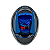 Capacete de Moto Fechado GTX Comfort Preto Fosco Tamanho 58 com Viseira Cristal Antiembaçante Forro Removível - FW3 - Imagem 3