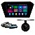 Multimidia Mp5 Rs9200br Es Pro Line Carplay Sem Fio + Moldura 9 Chines Gol Saveiro Voyage + Câmera de Ré - Imagem 1